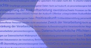 Datenschutz und Anfragen betroffener Personen